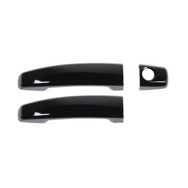 OKOVO Black Car Door Side Handle Cover Trim Accessories 2pc for Chevy for Camaro LS/LT/SS 2010-2015 & 1LT/1SS/2SS 2011-2012 & ZL1 2012-2015 & Z/28 2014-2015 Glossy BDSHCTFCC2A2