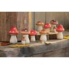 Toadstool "Petit", set of 8