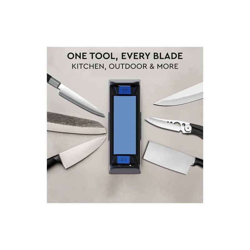 Sharp Pebble Complete Whetstone Knife Sharpening System – 1000/6000 Grit