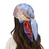 RIIQIICHY 100% Mulberry Silk Scarf Head Scarf for Women Hair