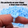 Lash Glue Holder - 100pcs Glue Ring Cups,Lash Glue Rings,Glue