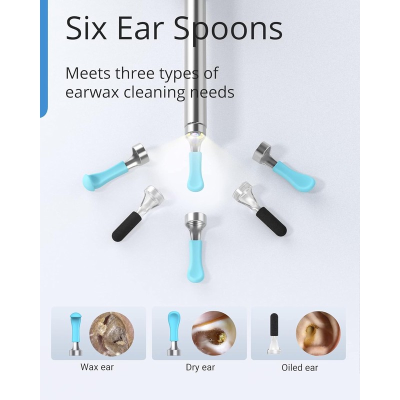 BEBIRD Wax Removal Tool: R1 Upgraded Ear Canal Cleaner with