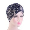 YEHUDAF LEE Turbans for Women, Soft Turban, Headwear, Pleated Beanie