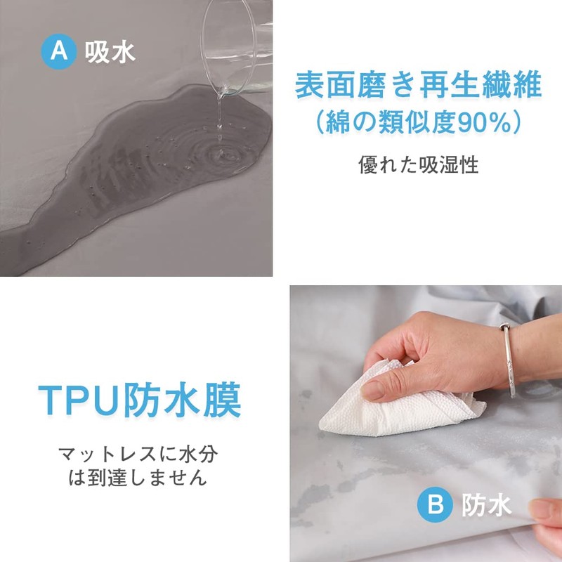 Fitted Sheet Waterproof Single Waterproof Sheet Waterproof Bed Cover Waterproof