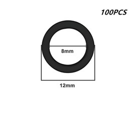 100pcs Bearing Spacers for Long Board Surfboard Wheel Sliding Wire Side Female Skateboard Bracket Gasket Holder Side Wheel Bearing Spacer for Long Plate Truck Hardware Part