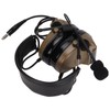 7.1mm Plug Military Headset Noise Cancelling Sound Amplification Headphone with
