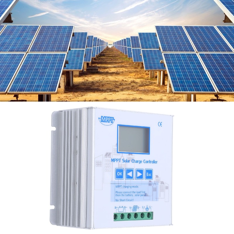 Solar Charge Controller MPPT Photovoltaic PV Battery Panel Charging Regulator