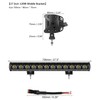 SUFEMOTEC 6D Lens 27 Inch 120W Single Row LED Light