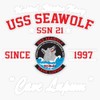 HOF Trading USS Seawolf Ssn-21 Vinyl Sticker Waterproof Decal Laptop