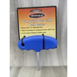 Arapaho Compound Bow Limb Bolt Buster 3/16"  Wrench Tool For Stubborn Bolts Adjuster