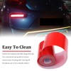 2PCS Car Reflective Warning Tape 5CM*3M，Reflective Sticker Warning Safety Car