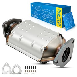 PHILTOP Rear Catalytic Converter Direct-Fit Compatible With 2008-2012 Accord 3.5L, 2008-2009 Odyssey EX-L/Touring, 2010-2014 Odyssey, 2009-2014 Ridgeline, 2009-2015 Pilot Replace 40925 (EPA Compliant)