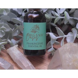 Organic Frankincense Essential Oil, Pure Premium Grade, Organic Oasis, Wellness Store, Therapeutic Aromatherapy Frankincense Fitness Solution Health