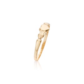 Baby's 14kt Yellow Gold Heart Ring. Size 1