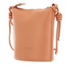 SEIDENFELT MANUFAKTUR Malilla Bucket Crossbody Bag Papaya, Papaya