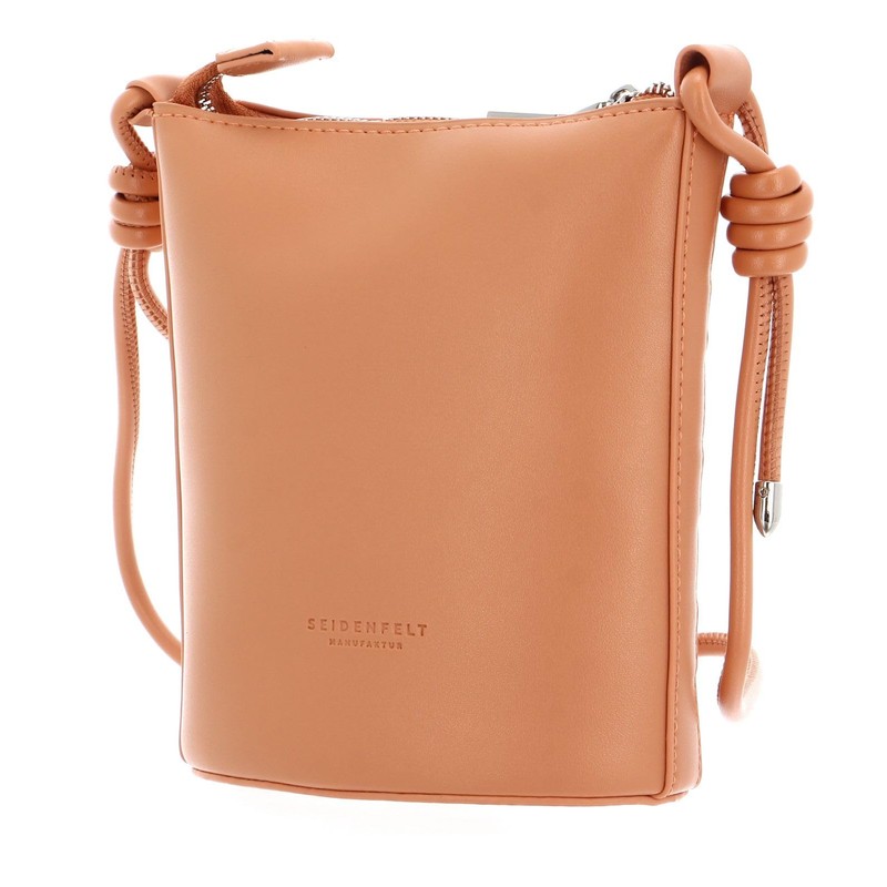 SEIDENFELT MANUFAKTUR Malilla Bucket Crossbody Bag Papaya, Papaya