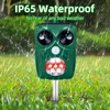 Solar Animal Repeller Ultrasonic Animal Repellent Outdoor with Motion Detection
