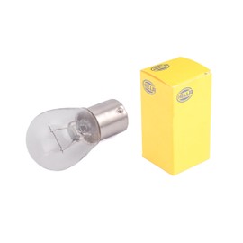 HELLA 8GA 002 073-121 Bulb - P21W - Standard - 12V - 21W - Socket Type: BA15s - Box - Quantity: 10