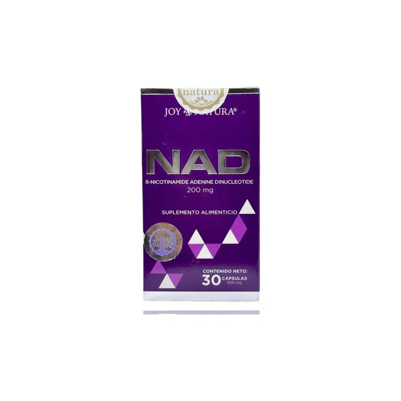 Nad B-nicotinamide Adenine 30 Cápsulas Joy Natura Sabor Sin