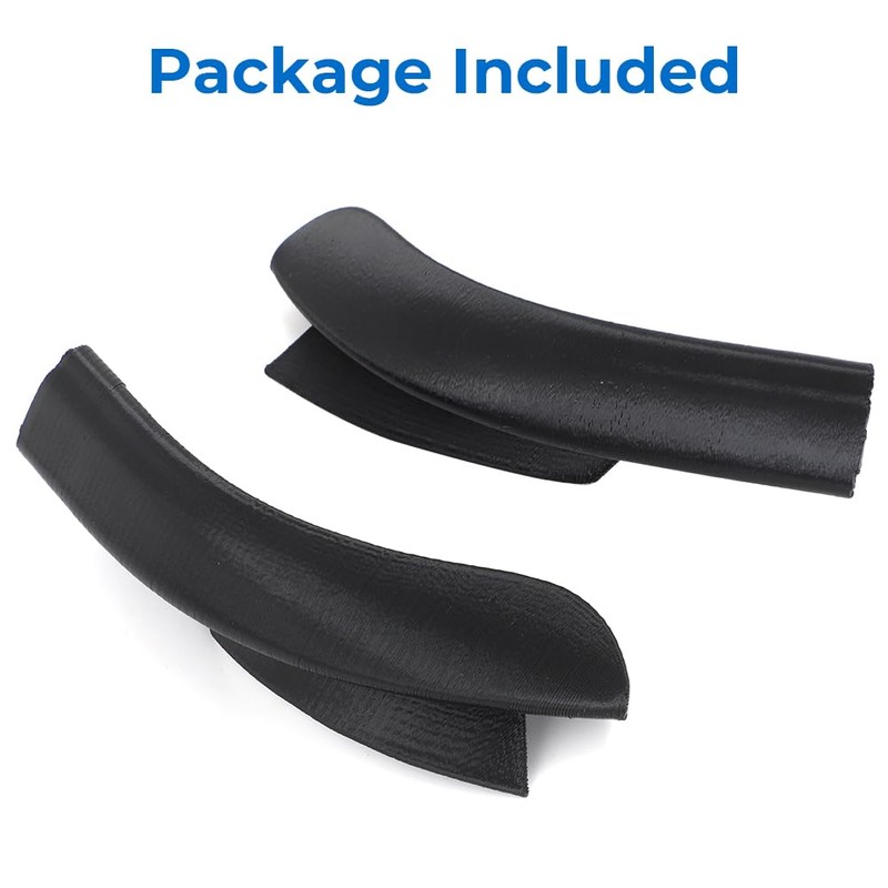Front Roof Rain Drip Rail Finisher Left & Right Set