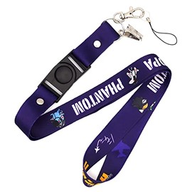 [assy] Self-Defense Force Goods Neck Strap, JSDF Phantom Grandpa Sanji, purple