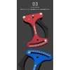 zmart Bicycle Spoke Tension Meter Blue Color Mountain Bike Rim