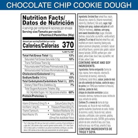 Pop-Tarts Toaster Pastries, Breakfast Foods, Kids Snacks, Frosted Chocolate Chip Cookie Dough (12 Boxes, 96 Pop-Tarts)