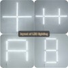 WOBANE LED Display Light Kit, Set of 8x12 inch LED