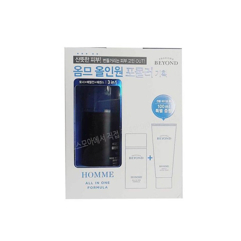 Beyond 비욘드 옴므 올인원 포뮬러 100ml + 폼 100ml Beyond