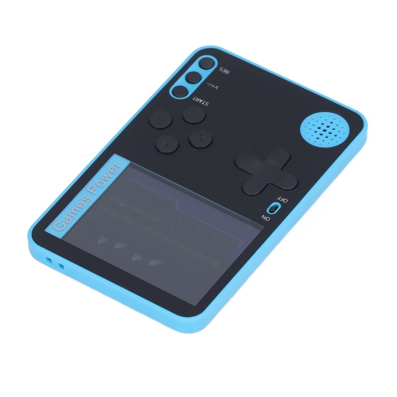 Blue Handheld Game Console Retro Portable Game Player Video Games