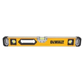 DEWALT DWHT4302524 inch Magnetic Box Beam Level, yellow/black, full size