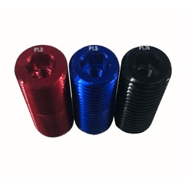 Minoura 120-3210-01 Through-Axle Universal Set for Bicycle Rear Carrier, 0.57 inches (12 mm), For Width 5.6 inches (142 mm)