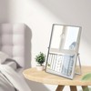 Numjeg Makeup Vanity Mirror Portable Desktop Mirror with Metal Stand