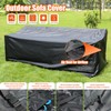 Likorlove 100% Waterproof Outdoor Sofa Cover, 88" Wx 33" Dx