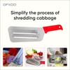 Cabbage Hand Shredder Knife - Metal Sauerkraut Handle Chopper -