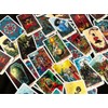 Tarot Cards, Mini Size, Divination Telling, 78 Cards, Miniature, Santa