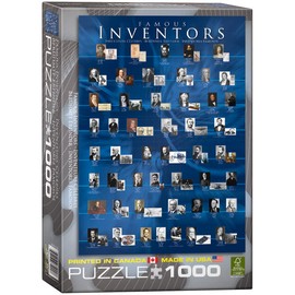 EuroGraphics Famous Inventors 1000 Piece Puzzle