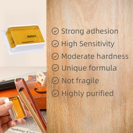 3Pcs Violin Rosin,Natural Rosin for Violin Viola and Cello,Light and Low Dust Ro/sin,Cello R/osin,Vi/olin Accessories,String Instrument Accessories,R/osin Perfect for Professional and Beginner