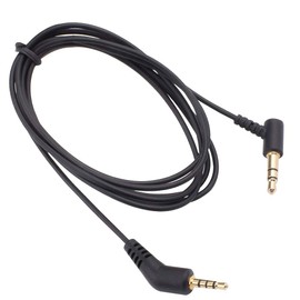 Toeasor Replacement QC3 Cable Wire Extension Cord Compatible with Bose QuietComfort 3 QC 3 QC3 Headphones Cable Black