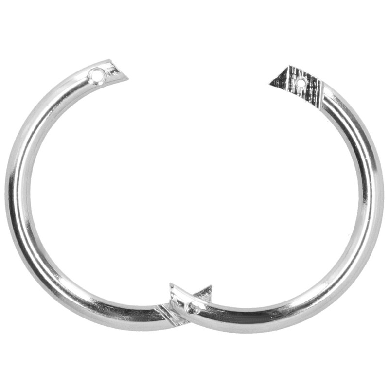 2PCS Carbon Steel Bull Cattle Cow Nose Ring Farm Animal