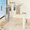 Tripod Drying Rack Portable, Foldable Drying Rack Clothing with 12