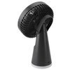 Desktop Fan Portable 5 Speed Power Display Quiet USB Rechargeable