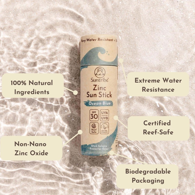 Suntribe Organic Sun Cream - Face & Sport - SPF