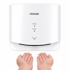 Compact Hand Dryer for Bathroom＆Small Business, 110V-130V, White