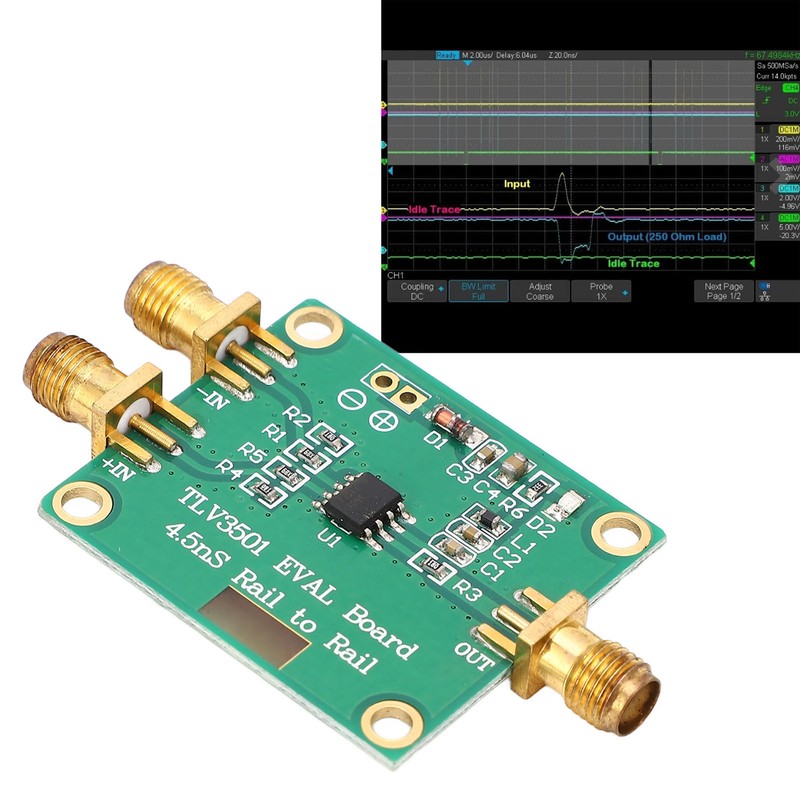 High Speed Comparator Module TLV3501 4.5ns Frequency Meter Front End