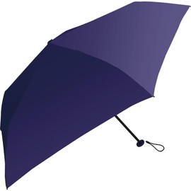 Nakatani Unisex Folding Umbrella, Hand Opening, For Both Sunny and Rainy Weather, UV Air+ Navy, Lightweight, Windproof, UV Protection, UPF50, Heat Shield, 3.9 oz (110 g), 19.7 oz (50 cm)