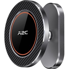 A2C Alloy Magnetic Golf Cart Phone Holder for MagSafe iPhone, Unique Fathers Day Golf Gifts for Men Dad Him Husband Ladies Her Golfers, Golf Accessories Essentials Gadgets Fits EZGO, Club Car, Yamaha