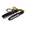 2EXTREME 4x Motorcycle LED Turn Signal Running Effect Running Light