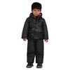 Rothschild Boys' Ski Jacket and Snowbib Snowsuit Set, Camo Olive,