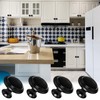 LBING Drawer Knobs, Furniture Knobs, Cupboard Knobs, Matt Black, Pack